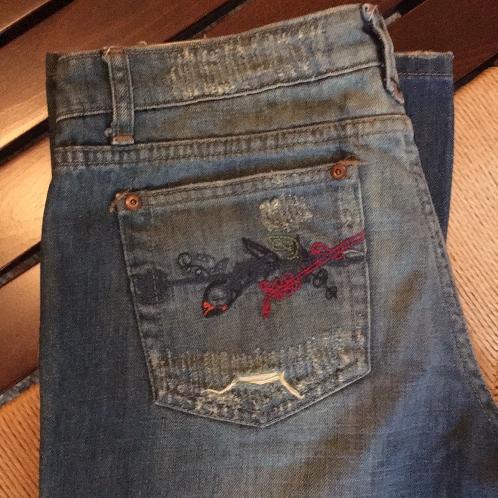 Joe’s vintage series jeans.